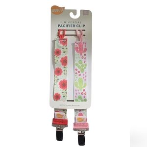 Ulubulu Pacifier Clips, 2 Pack